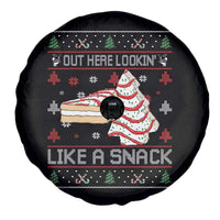 Debbies Christmas Tree Cake Spare Tire Cover Out Here Lookin Like A Snack - Wonder Print Shop