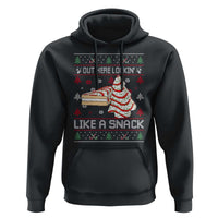 Debbies Christmas Tree Cake Hoodie Out Here Lookin Like A Snack - Wonder Print Shop