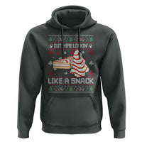 Debbies Christmas Tree Cake Hoodie Out Here Lookin Like A Snack - Wonder Print Shop