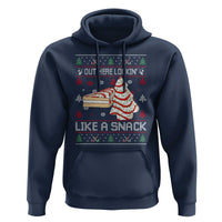 Debbies Christmas Tree Cake Hoodie Out Here Lookin Like A Snack - Wonder Print Shop