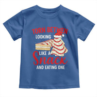 Torn Between Looking Like A Snack Or Eating One Christmas Toddler T Shirt Debbies Tree Cake - Wonder Print Shop