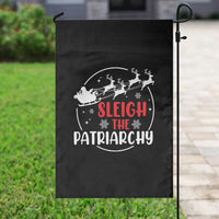 Sleigh The Patriarchy Garden Flag Feminist Christmas Womens Rights - Wonder Print Shop