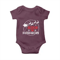 Sleigh The Patriarchy Baby Onesie Feminist Christmas Womens Rights - Wonder Print Shop