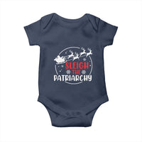Sleigh The Patriarchy Baby Onesie Feminist Christmas Womens Rights - Wonder Print Shop