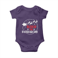 Sleigh The Patriarchy Baby Onesie Feminist Christmas Womens Rights - Wonder Print Shop