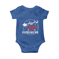Sleigh The Patriarchy Baby Onesie Feminist Christmas Womens Rights - Wonder Print Shop