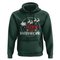 Sleigh The Patriarchy Hoodie Feminist Christmas Womens Rights - Wonder Print Shop