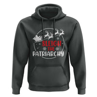 Sleigh The Patriarchy Hoodie Feminist Christmas Womens Rights - Wonder Print Shop