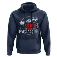 Sleigh The Patriarchy Hoodie Feminist Christmas Womens Rights - Wonder Print Shop
