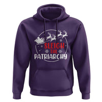 Sleigh The Patriarchy Hoodie Feminist Christmas Womens Rights - Wonder Print Shop