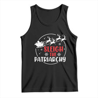 Sleigh The Patriarchy Tank Top Feminist Christmas Womens Rights - Wonder Print Shop