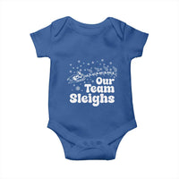 Our Team Sleighs Christmas Matching Group Baby Onesie Office Team - Wonder Print Shop