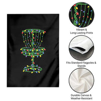 Christmas Disc Golf Basket Garden Flag Frisbee Golfer Xmas Gift - Wonder Print Shop