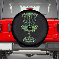 Christmas Disc Golf Basket Spare Tire Cover Frisbee Golfer Xmas Gift - Wonder Print Shop