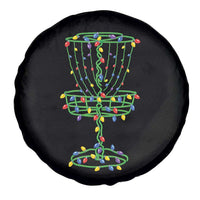 Christmas Disc Golf Basket Spare Tire Cover Frisbee Golfer Xmas Gift - Wonder Print Shop