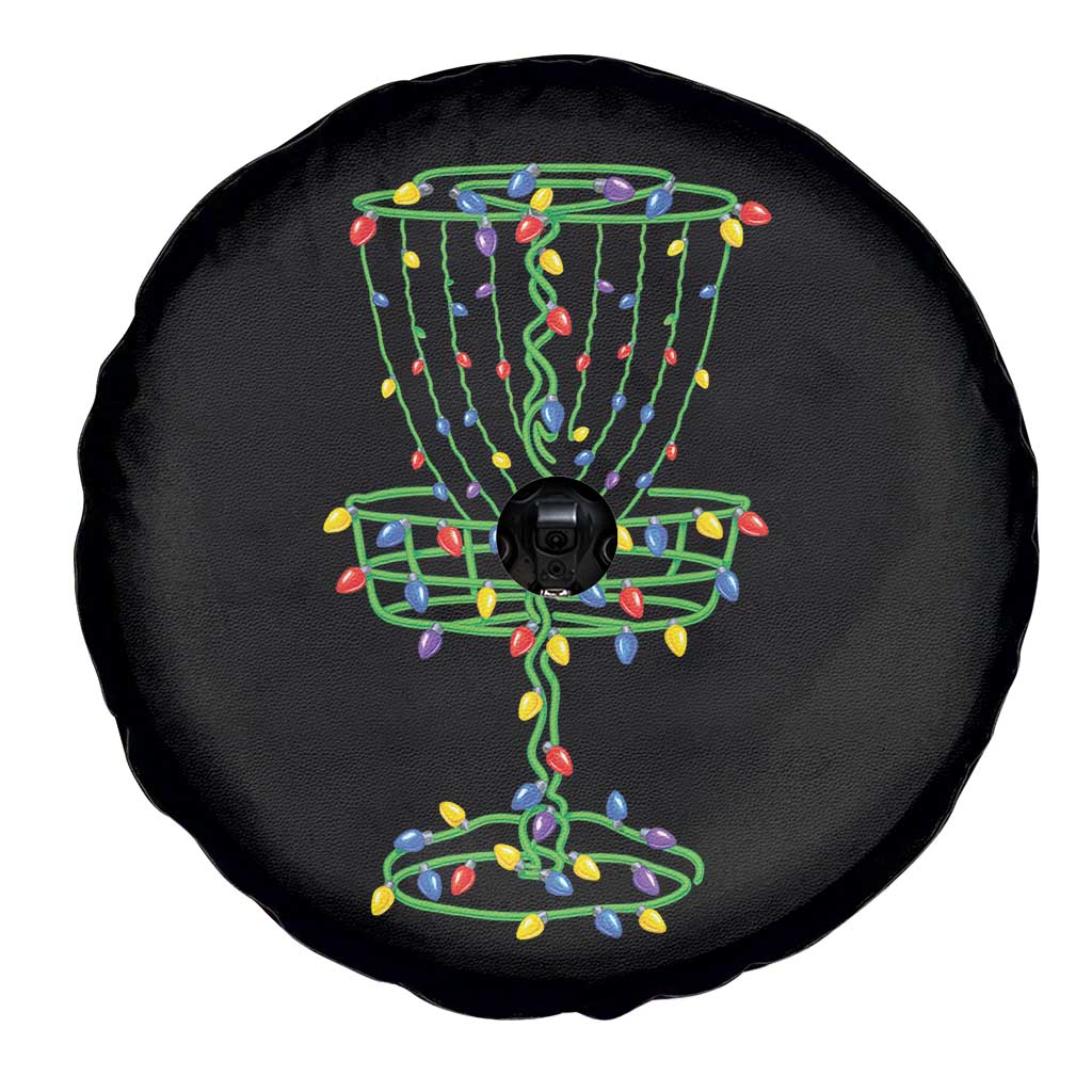 Christmas Disc Golf Basket Spare Tire Cover Frisbee Golfer Xmas Gift - Wonder Print Shop