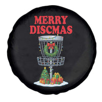 Christmas Disc Golf Spare Tire Cover Merry Discmas Golfers Frisbee Golfer Xmas Gift - Wonder Print Shop