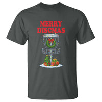 Christmas Disc Golf T Shirt Merry Discmas Golfers Frisbee Golfer Xmas Gift - Wonder Print Shop