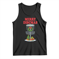 Christmas Disc Golf Tank Top Merry Discmas Golfers Frisbee Golfer Xmas Gift - Wonder Print Shop