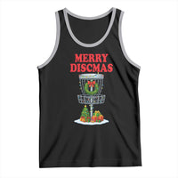 Christmas Disc Golf Tank Top Merry Discmas Golfers Frisbee Golfer Xmas Gift - Wonder Print Shop