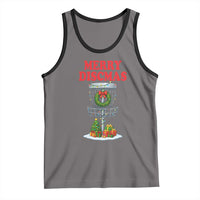 Christmas Disc Golf Tank Top Merry Discmas Golfers Frisbee Golfer Xmas Gift - Wonder Print Shop