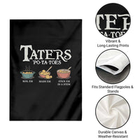 Taters Potatoes Garden Flag Funny Movie Fans Holiday Gift - Wonder Print Shop