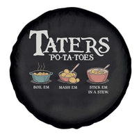 Taters Potatoes Spare Tire Cover Funny Movie Fans Holiday Gift - Wonder Print Shop