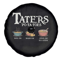 Taters Potatoes Spare Tire Cover Funny Movie Fans Holiday Gift - Wonder Print Shop