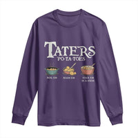 Taters Potatoes Long Sleeve Shirt Funny Movie Fans Holiday Gift - Wonder Print Shop