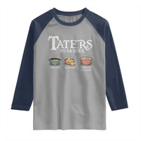 Taters Potatoes Raglan Shirt Funny Movie Fans Holiday Gift - Wonder Print Shop