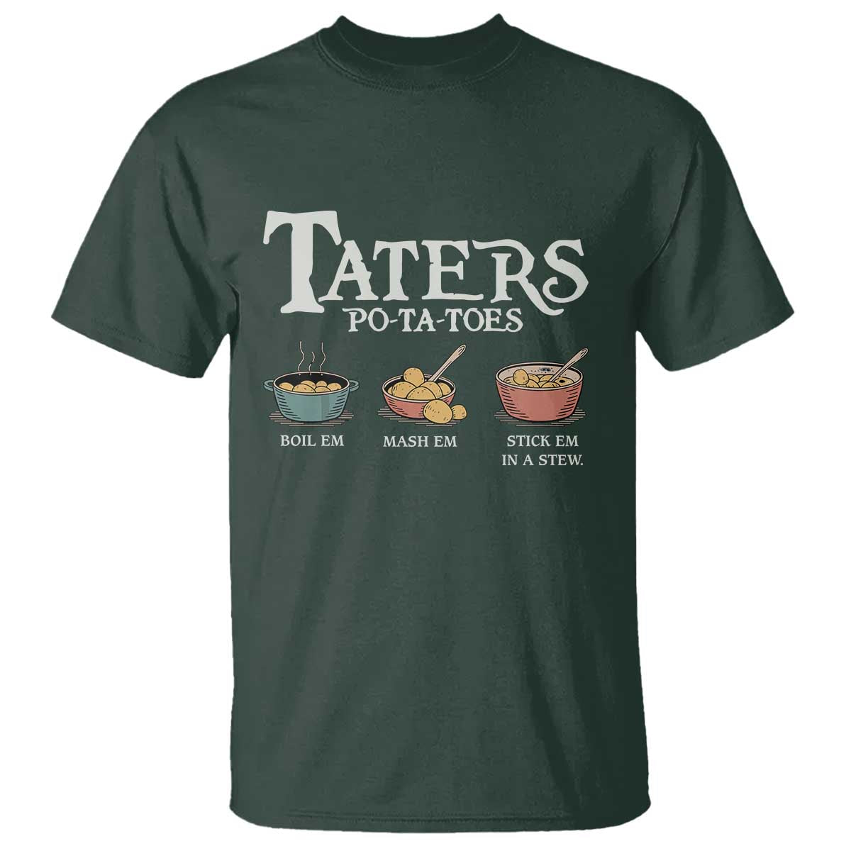 Taters Potatoes T Shirt Funny Movie Fans Holiday Gift - undefined