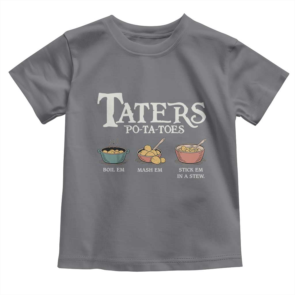 Taters Potatoes Toddler T Shirt Funny Movie Fans Holiday Gift - Wonder Print Shop