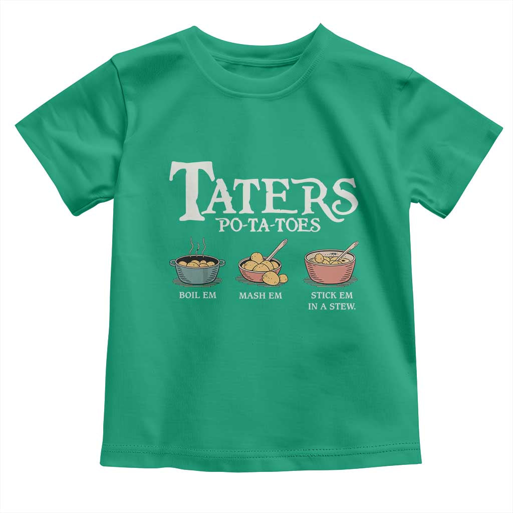 Taters Potatoes Toddler T Shirt Funny Movie Fans Holiday Gift - Wonder Print Shop