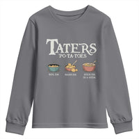 Taters Potatoes Youth Sweatshirt Funny Movie Fans Holiday Gift - Wonder Print Shop