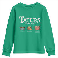 Taters Potatoes Youth Sweatshirt Funny Movie Fans Holiday Gift - Wonder Print Shop