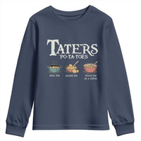 Taters Potatoes Youth Sweatshirt Funny Movie Fans Holiday Gift - Wonder Print Shop