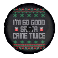 I'm So Good Santa Came Twice Spare Tire Cover Funny Ugly Matching Couple Christmas Outfit Pajama - Wonder Print Shop