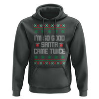 I'm So Good Santa Came Twice Hoodie Funny Ugly Matching Couple Christmas Outfit Pajama - Wonder Print Shop