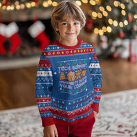Funny Christmas Tech Support Hanukkah Ugly Sweater Computer Programmer Gift Here To Delete Cookies Ugly Xmas - Wonder Print Shop