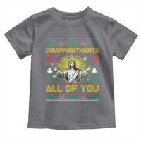 Funny Jesus Christmas Toddler T Shirt Disappointments All of You Jesus Ugly Xmas - Wonder Print Shop