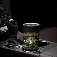 Funny Jesus Christmas Tumbler Cup Disappointments All of You Jesus Ugly Xmas - Wonder Print Shop
