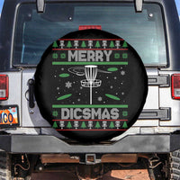 Disc Golf Christmas Spare Tire Cover Merry Discmas Ugly Xmas - Wonder Print Shop