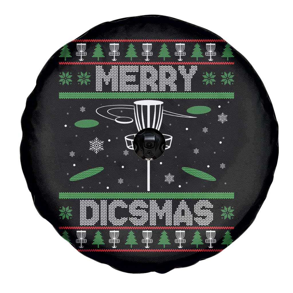 Disc Golf Christmas Spare Tire Cover Merry Discmas Ugly Xmas - Wonder Print Shop