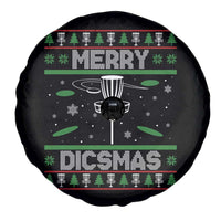 Disc Golf Christmas Spare Tire Cover Merry Discmas Ugly Xmas - Wonder Print Shop