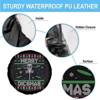 Disc Golf Christmas Spare Tire Cover Merry Discmas Ugly Xmas - Wonder Print Shop
