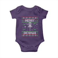 Disc Golf Christmas Baby Onesie Merry Discmas Ugly Xmas - Wonder Print Shop
