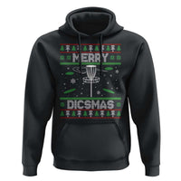 Disc Golf Christmas Hoodie Merry Discmas Ugly Xmas - Wonder Print Shop