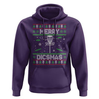 Disc Golf Christmas Hoodie Merry Discmas Ugly Xmas - Wonder Print Shop