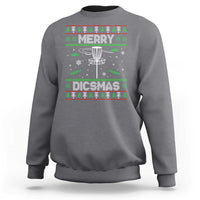 Disc Golf Christmas Sweatshirt Merry Discmas Ugly Xmas - Wonder Print Shop