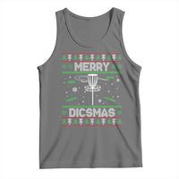 Disc Golf Christmas Tank Top Merry Discmas Ugly Xmas - Wonder Print Shop